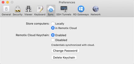 Cloud Keychain